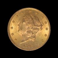 A United States 1898 Liberty Head $20 Gold Coin
