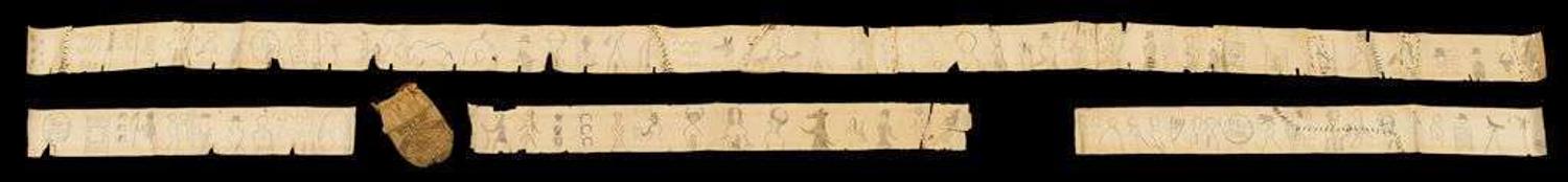 Rare Lakota Winter Count circa 1880