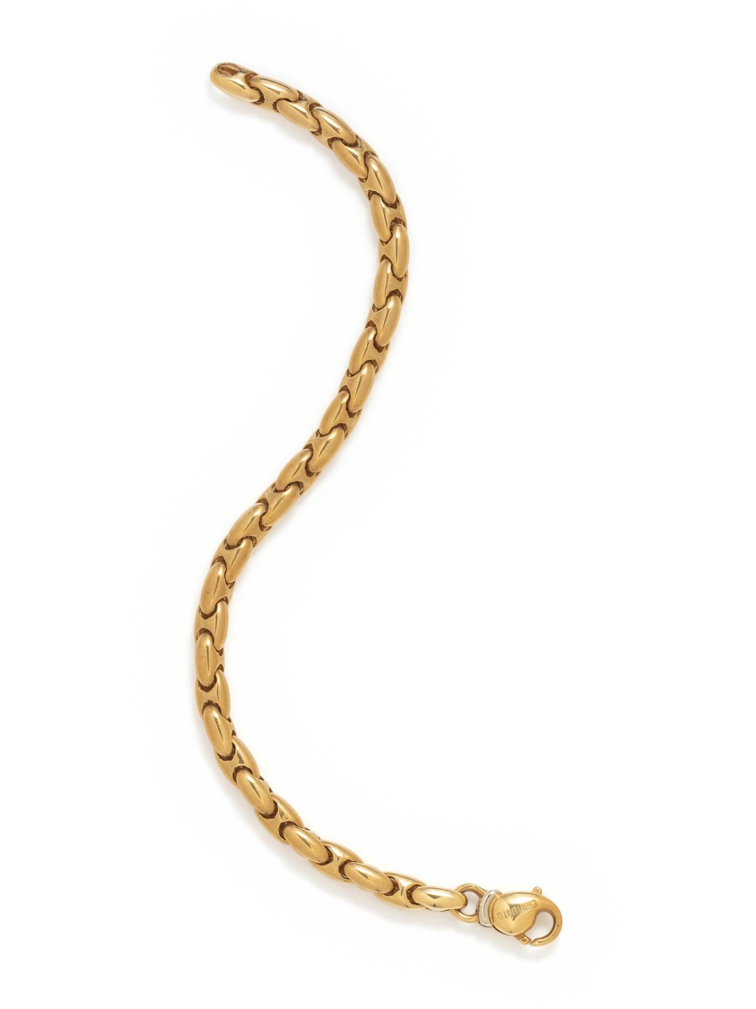 CHIMENTO, YELLOW GOLD BRACELET