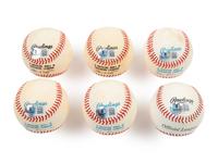A Collection of Signed Autograph Baseballs Including Hall of Famers and Notables (6)