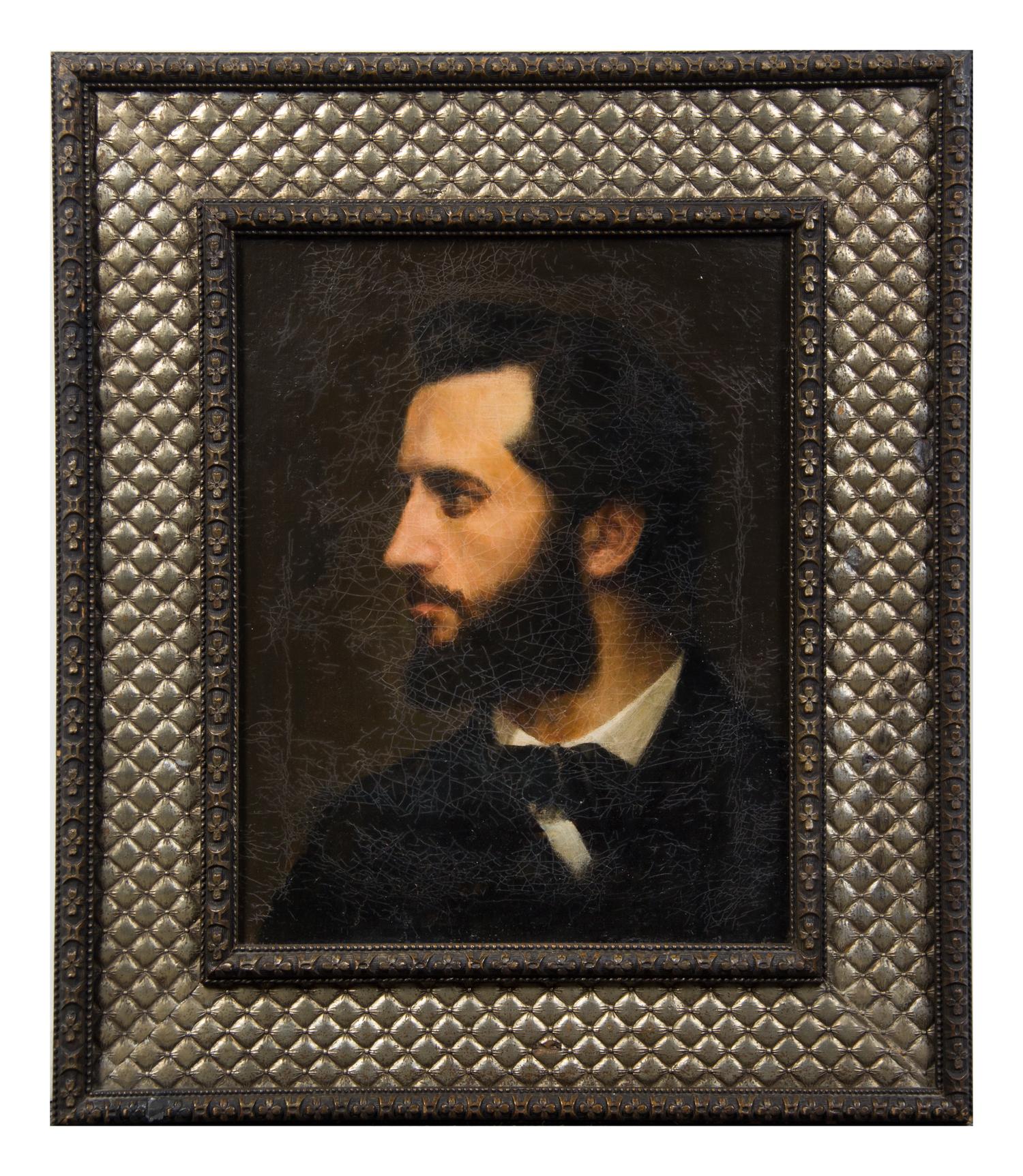 Artist Unknown, (Continental, 19th Century), Profile of a Man