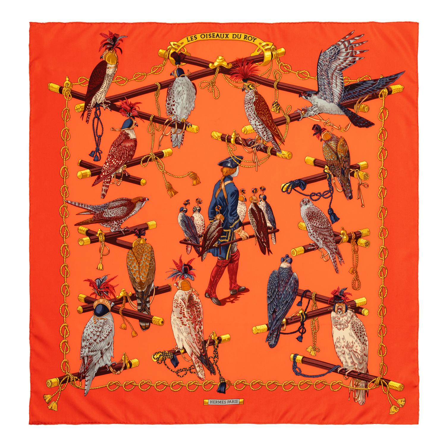 Hermès 90cm Silk Scarf