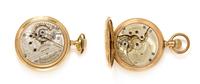 A Collection of Gold Filled Pocket Watches, Hampden, Circa 1909 and 1897, 155.40 dwts.