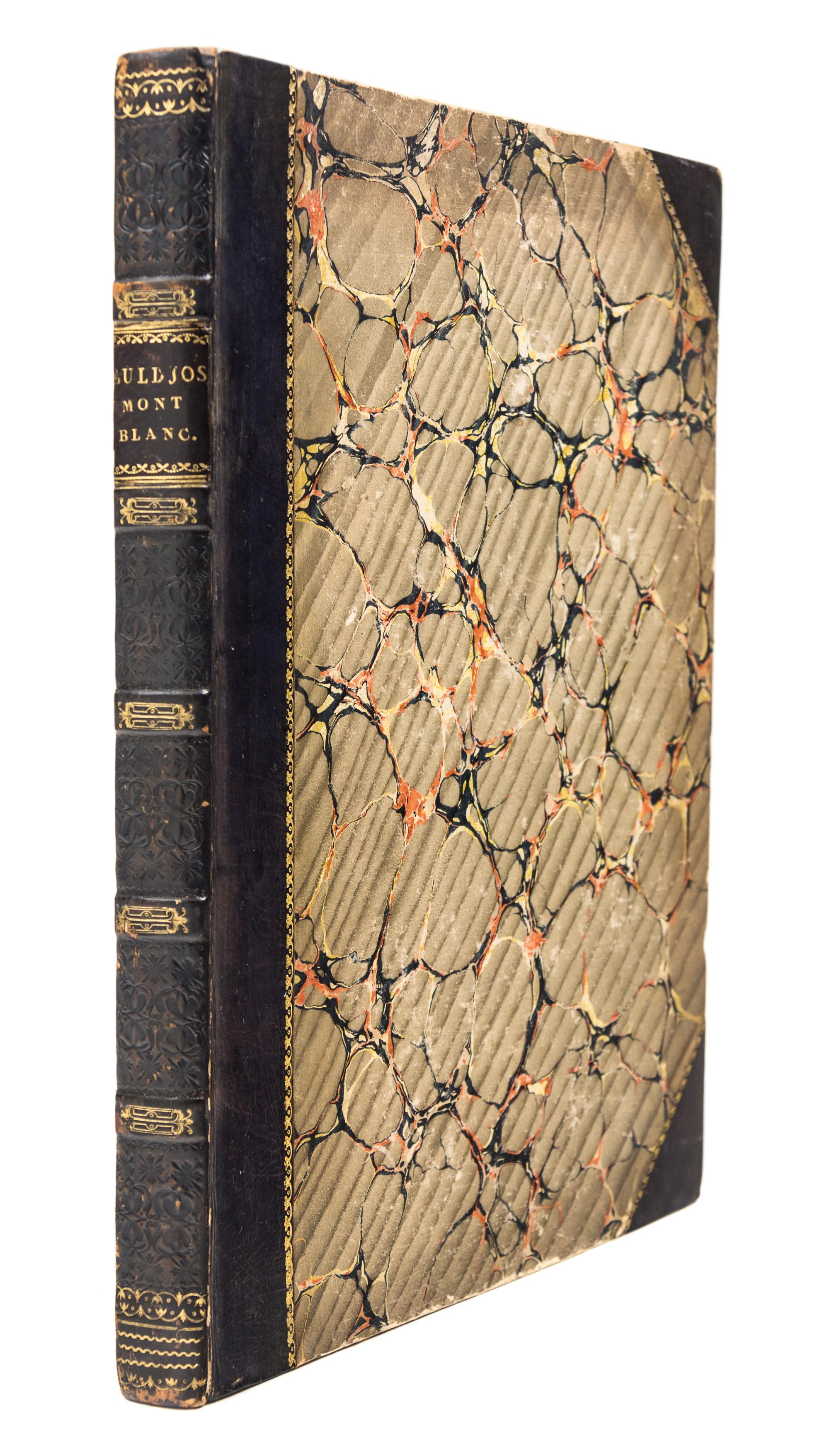 AULDJO, John (d. 1857). Narrative of an Ascent to the Summit of Mont Blanc. London, 1828. FIRST EDITION, LARGE-PAPER COPY.