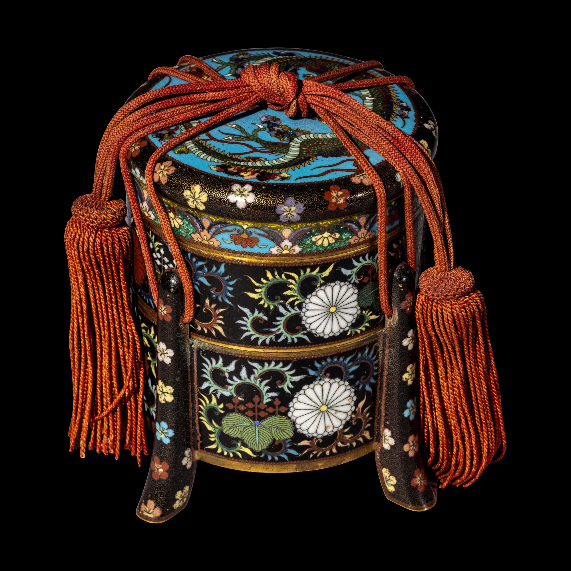 10 Japanese Cloisonné Enamel Articles