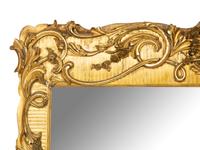 A Rococo Style Giltwood Overmantel Mirror