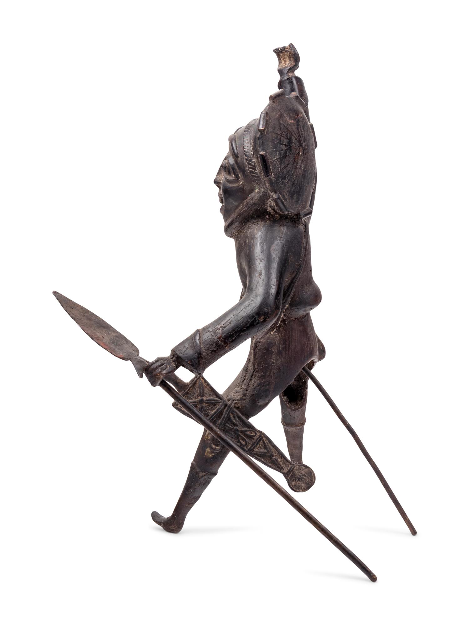 A Benin Style Bronze Figure