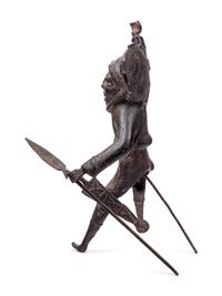 A Benin Style Bronze Figure