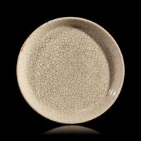 An Unusual Chinese Zhangzhou Ge-type Glazed Brushwasher, Late Ming to Early Qing Dynasty — 明末-清初 漳州窯仿哥窯洗