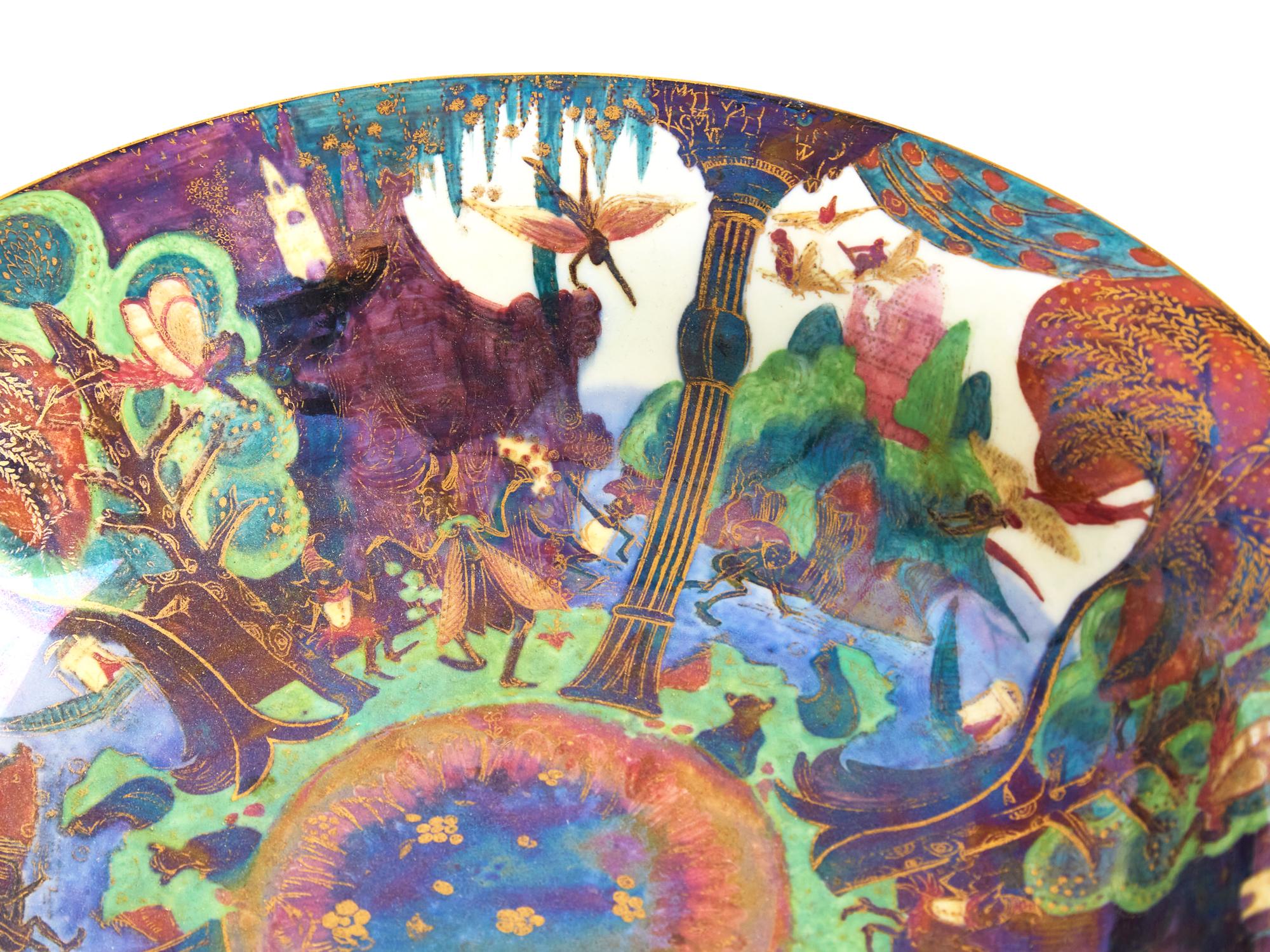 A Wedgwood 'Fairyland' Lustreware Charger