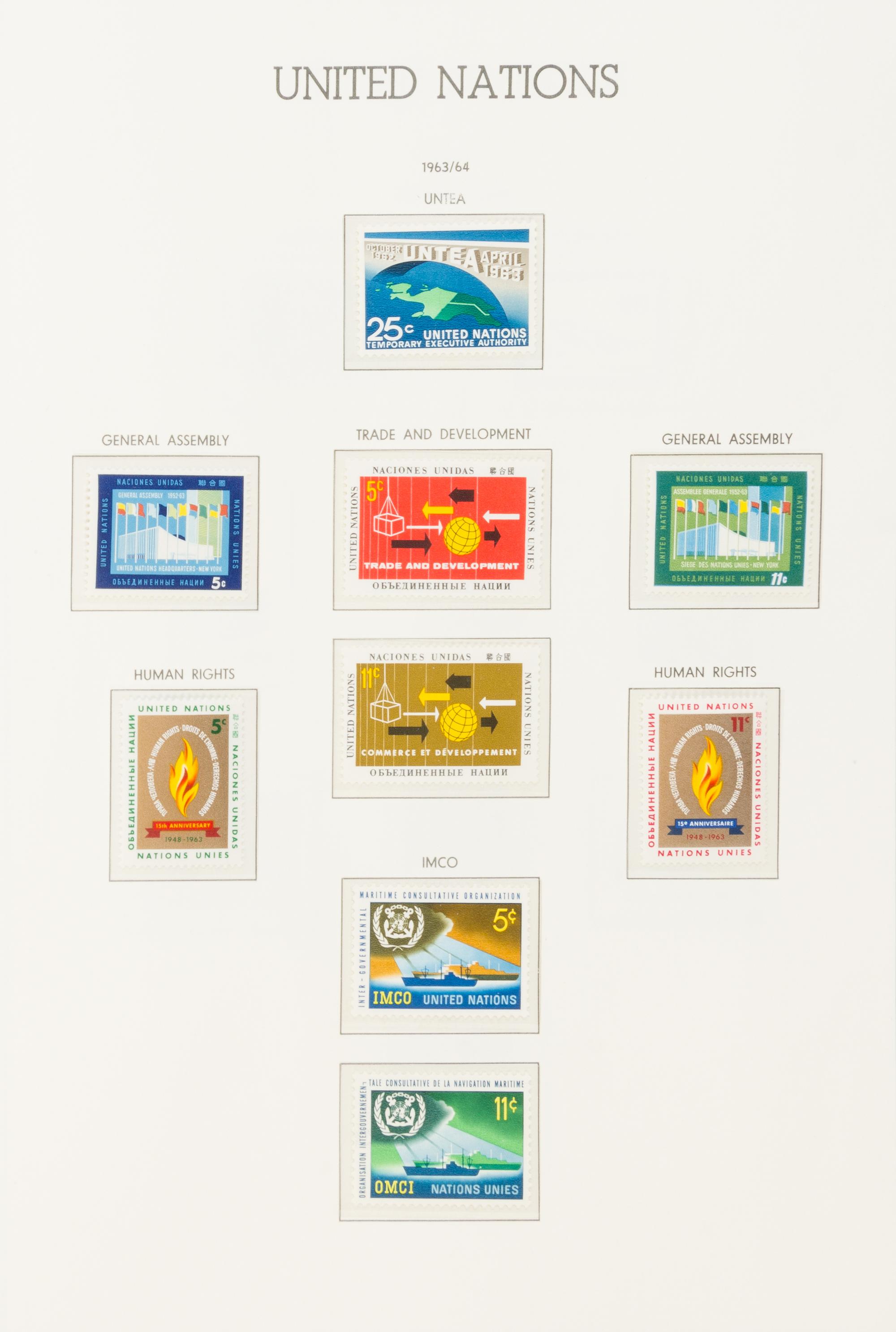 A Collection of International Postage Stamps — 20TH CENTURY