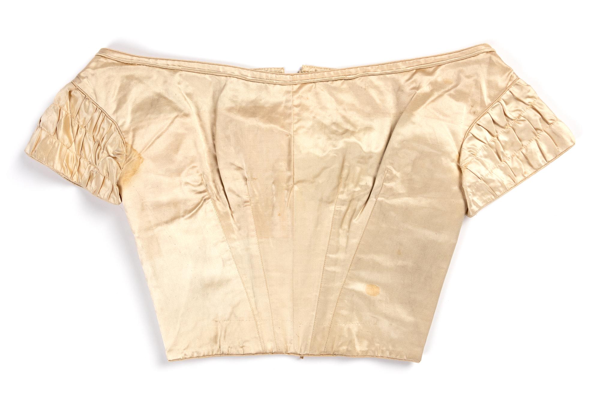 Three 19th Century Silk Bodices, 1820s-1830s