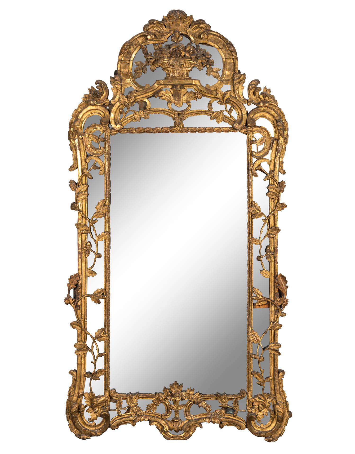 A Régence Giltwood Mirror