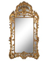 A Régence Giltwood Mirror