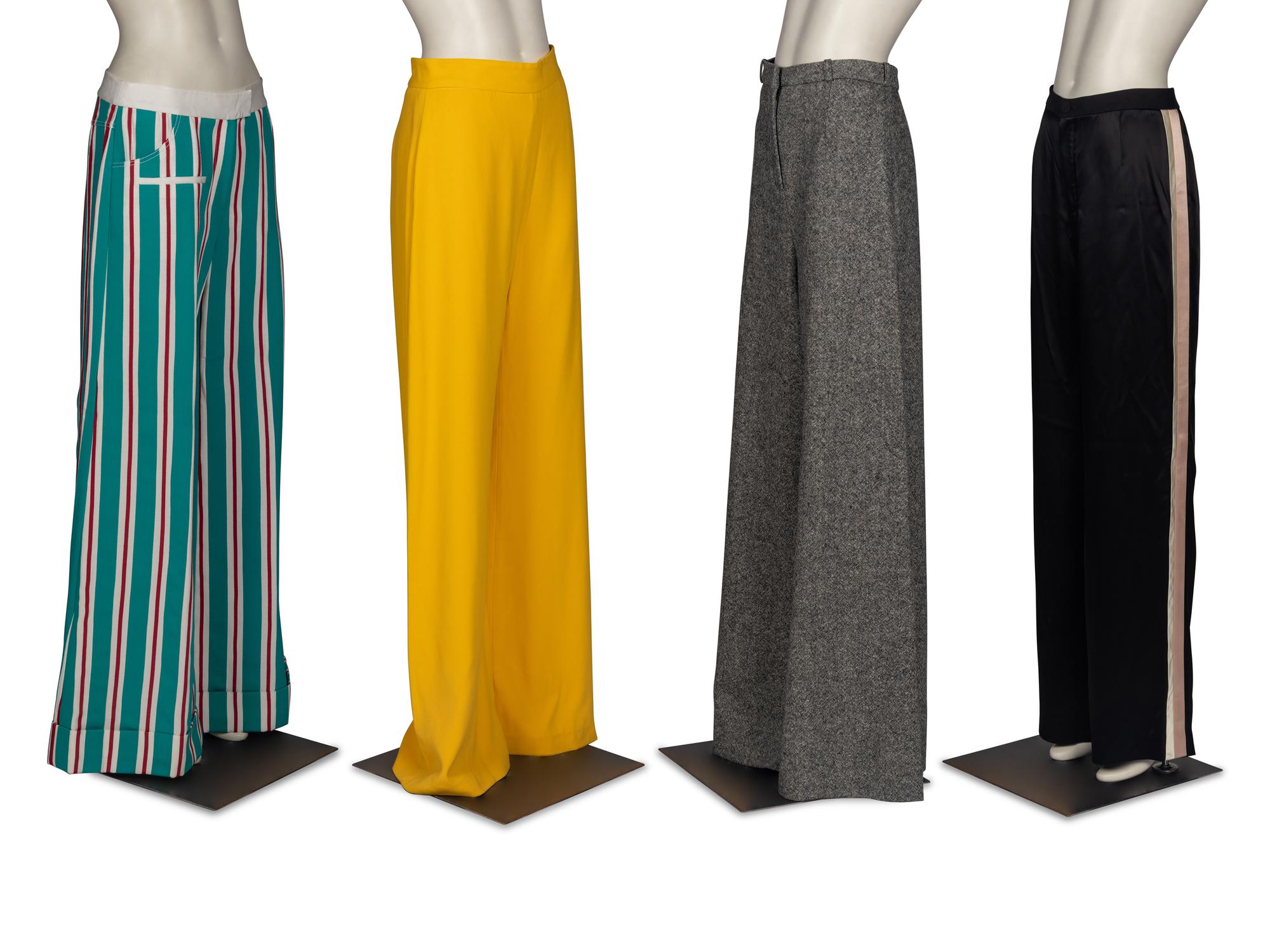 Four Pairs of Designer Pants, Brandon Maxwell and Lanvin