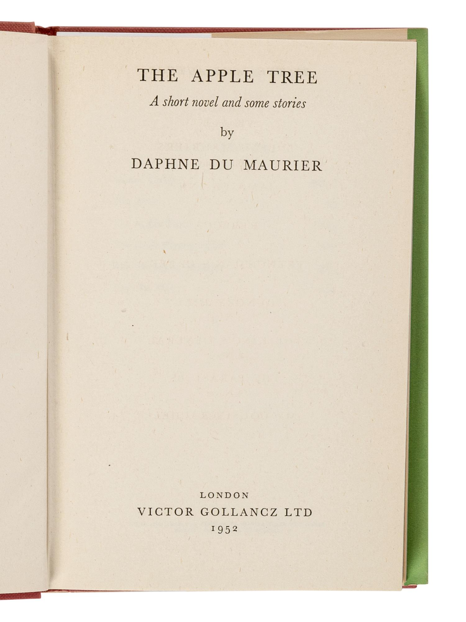 [LITERATURE IN FILM]. A group of 4 works of literature later adapted to film, ALL FIRST EDITIONS, comprising: