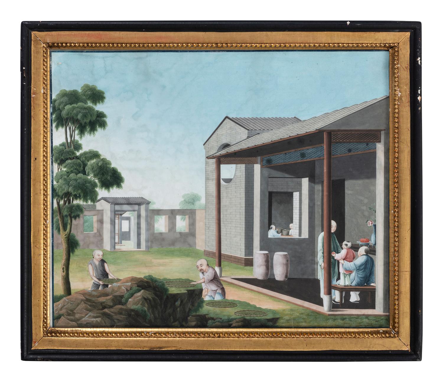 China Trade Painting, 19th Century