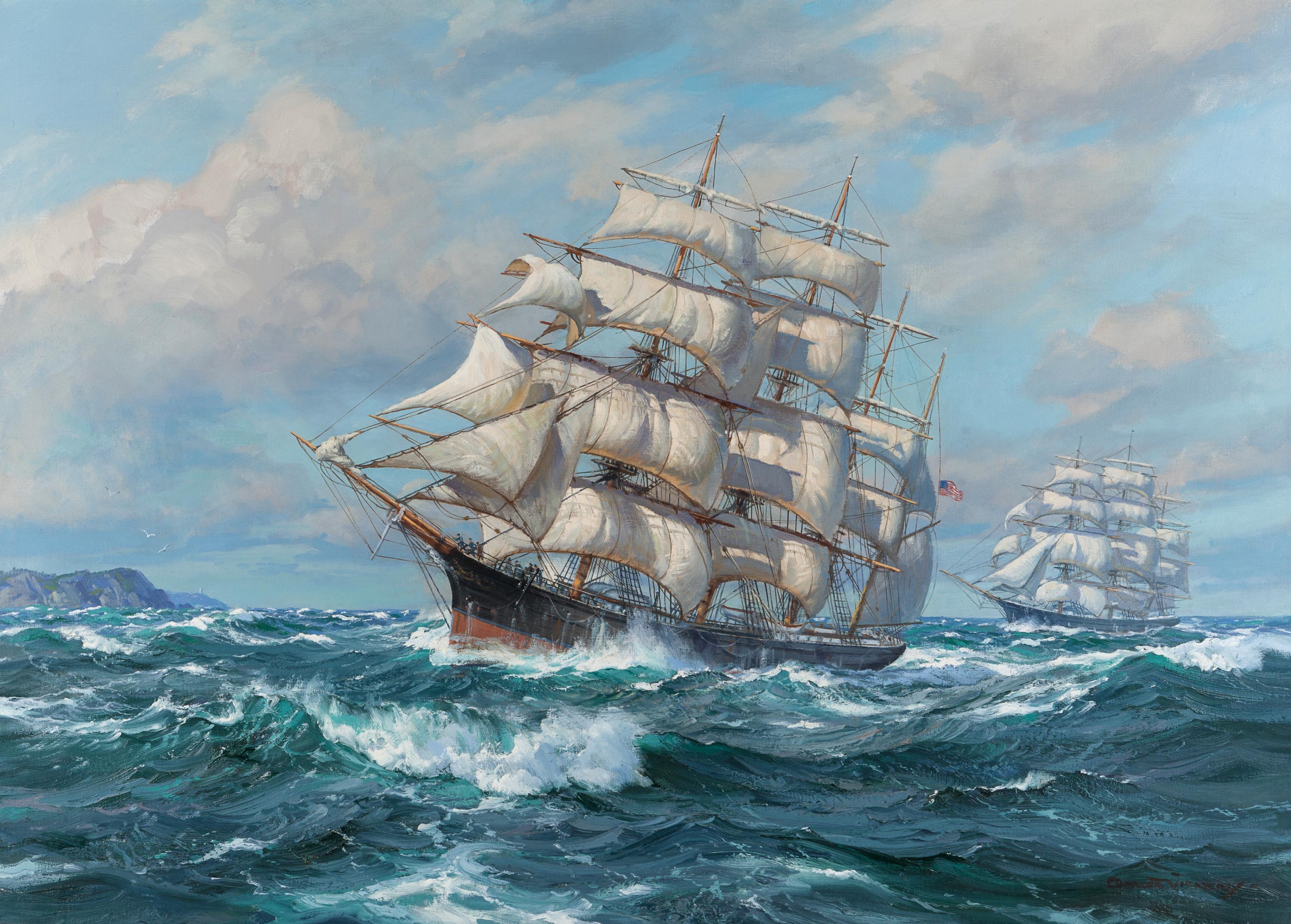In the Days of the Square Riggers