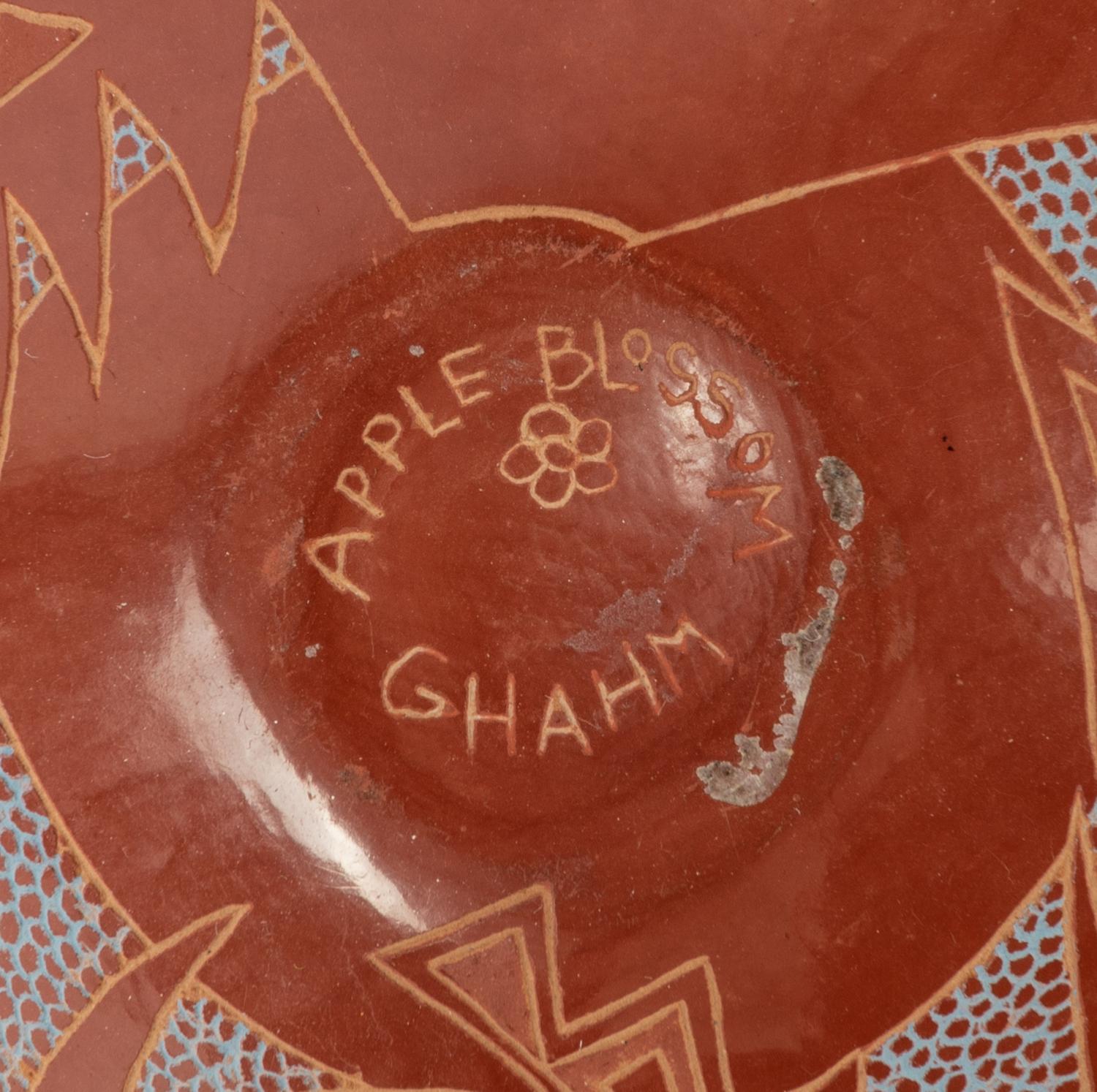 Sgraffito Redware Jar