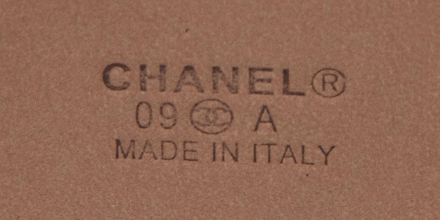 Chanel Leather CC Turn-Lock Belt