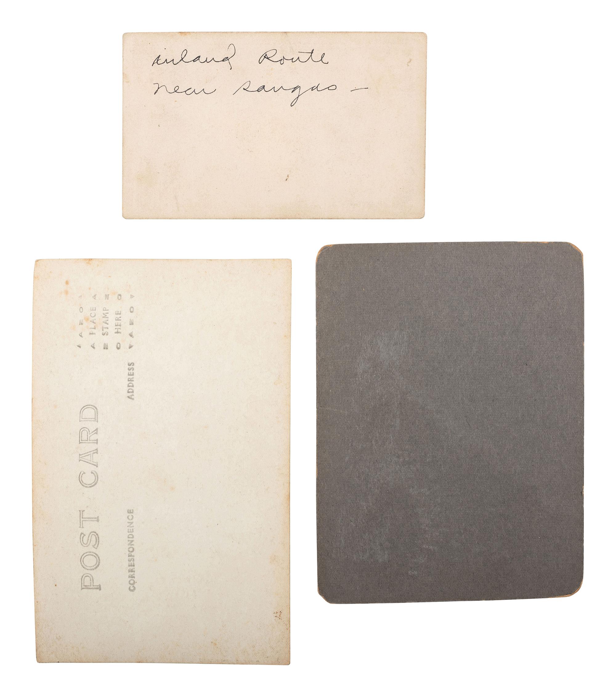 [EARLY PHOTOGRAPHY]. Assorted group of paper photographs featuring occupational, naval, and other interesting subjects, including: