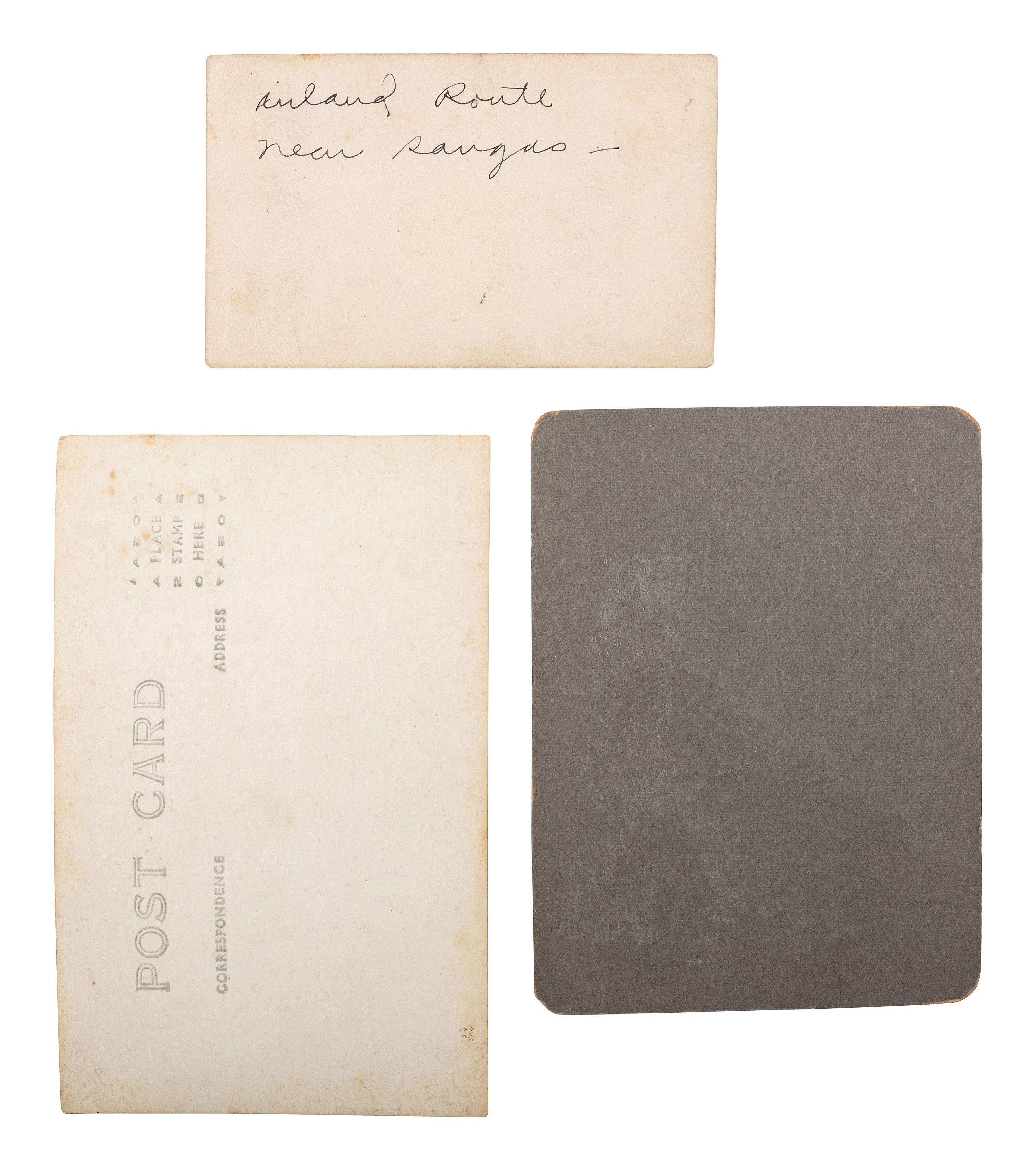 [EARLY PHOTOGRAPHY]. Assorted group of paper photographs featuring occupational, naval, and other interesting subjects, including: