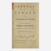 [Americana] Journal of the Senate of the United States of America, Being the First (and Second) Session of the Third Congress...