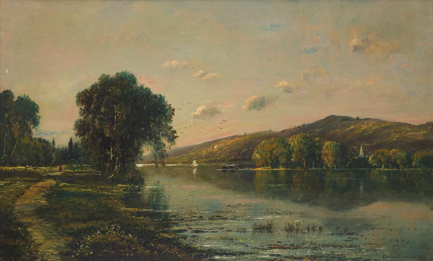 Edmund Darch Lewis (American, 1835-1910) - Pennsylvania Landscape