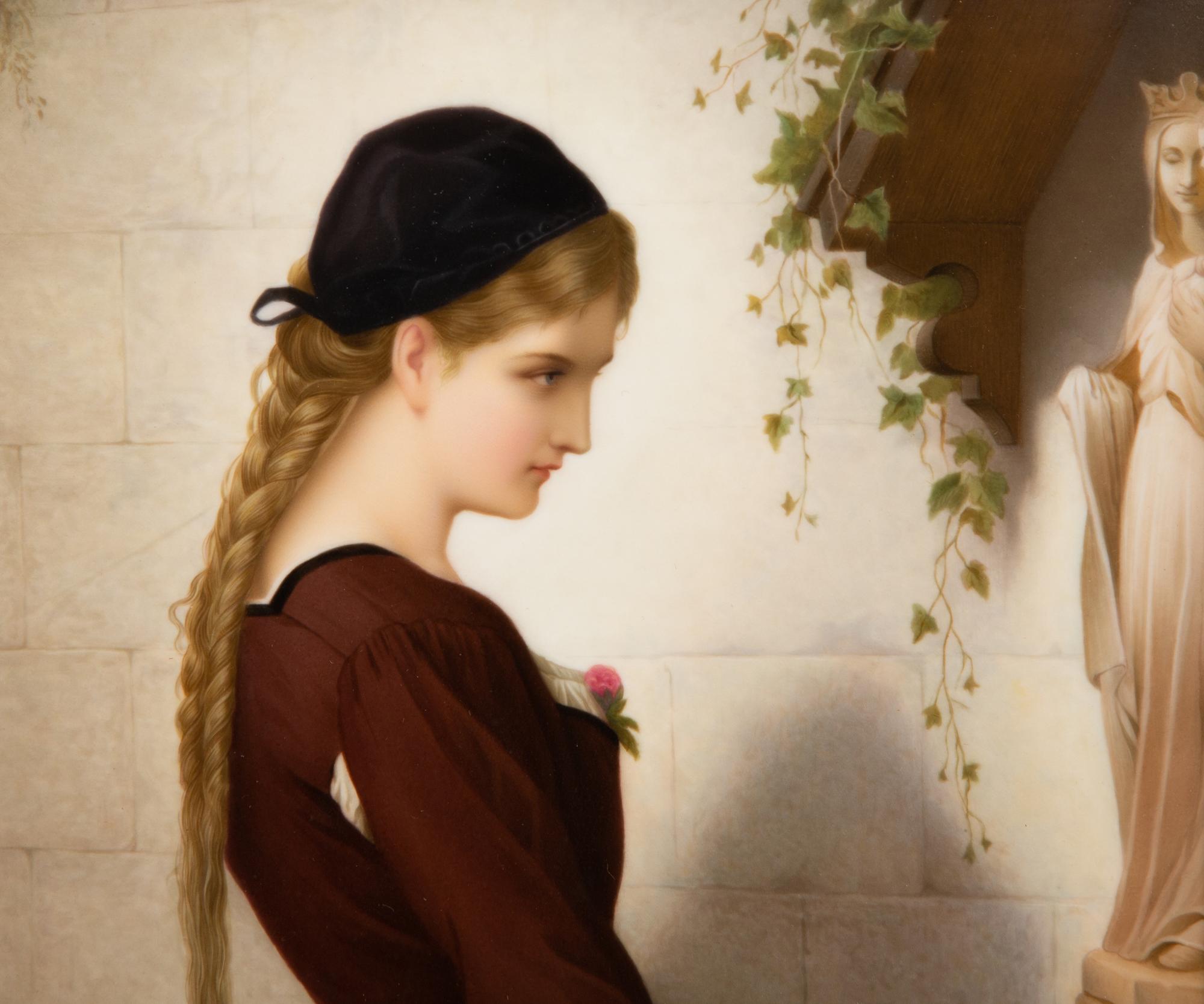A Pair of Berlin (K.P.M.) Porcelain Plaques