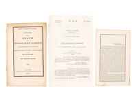 [HARRISON, William Henry (1773-1841)]. A group of pamphlets of eulogies, sermons, and memorials to William Henry Harrison, comprising: