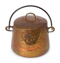 A Group of Five Copper Vessels