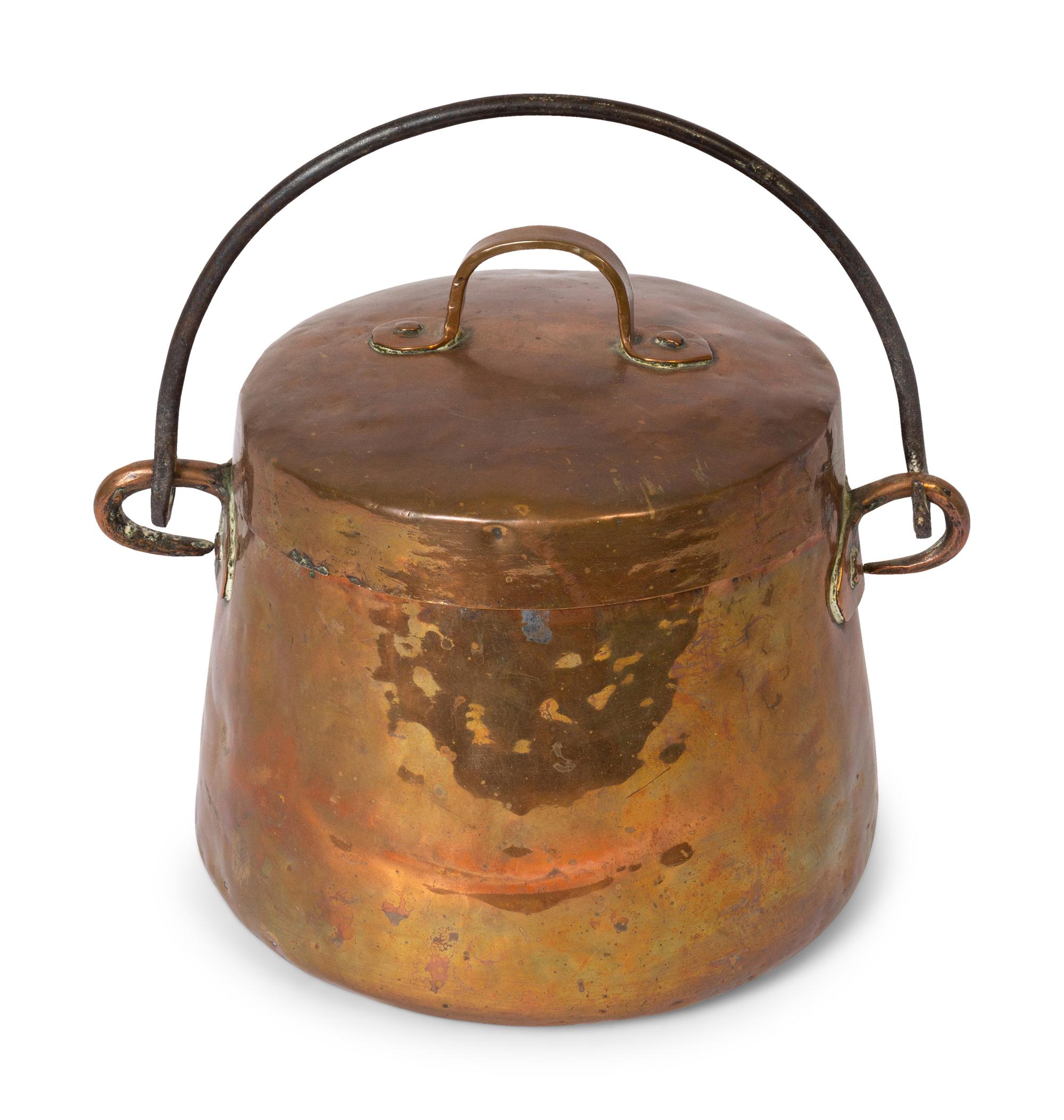 A Group of Five Copper Vessels