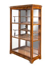 A Biedermeier Cherrywood Vitrine