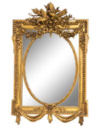 An Italian Giltwood Mirror