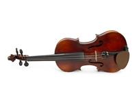 Two Cased Violins with Bows