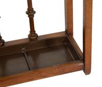 An English Gothic Revival Oak Umbrella/Stick Stand