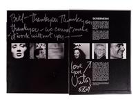 (Celebrity Books) SKREBNESKI, Viktor (1929-2020). A group of 8 books and catalogues from Viktor Skrebneski, many signed, comprising: