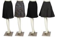 Five Designer Items: One Chanel Scarf, Three Chanel Skirts, One Carolina Herrera Skirt, 2000-2010s