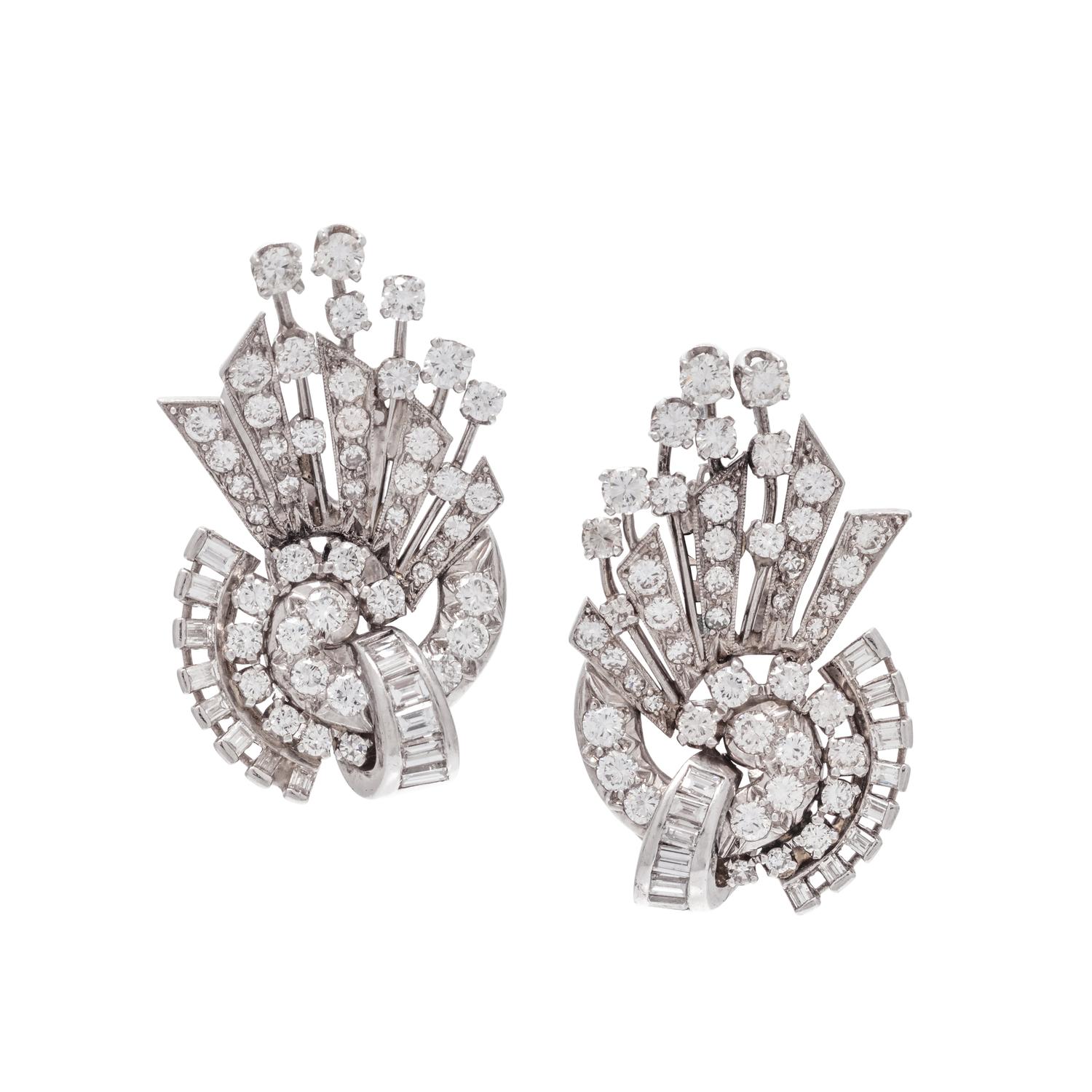 DIAMOND EARCLIPS