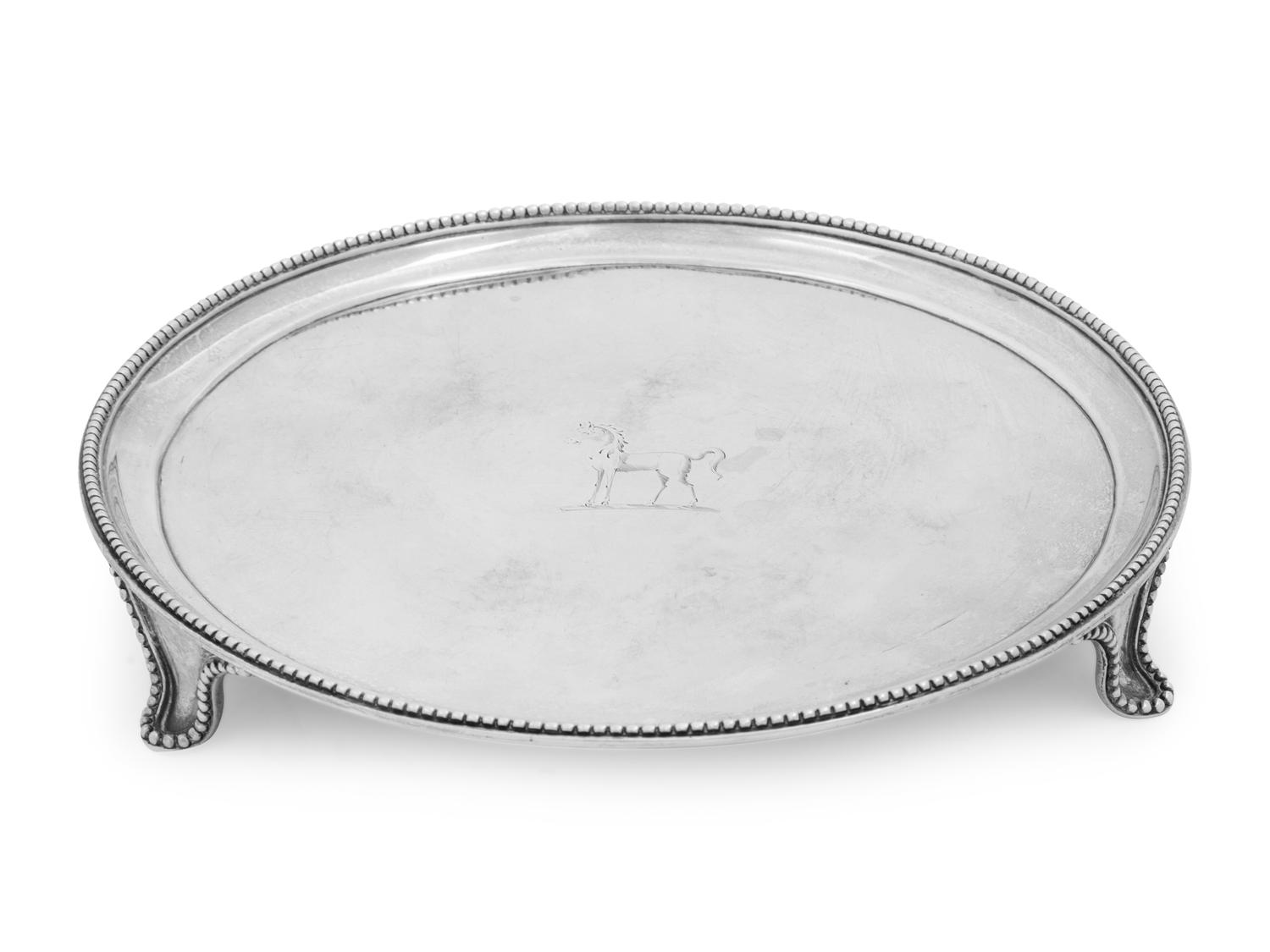 A George III Silver Salver