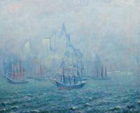 Sailboats, Upper Bay, New York