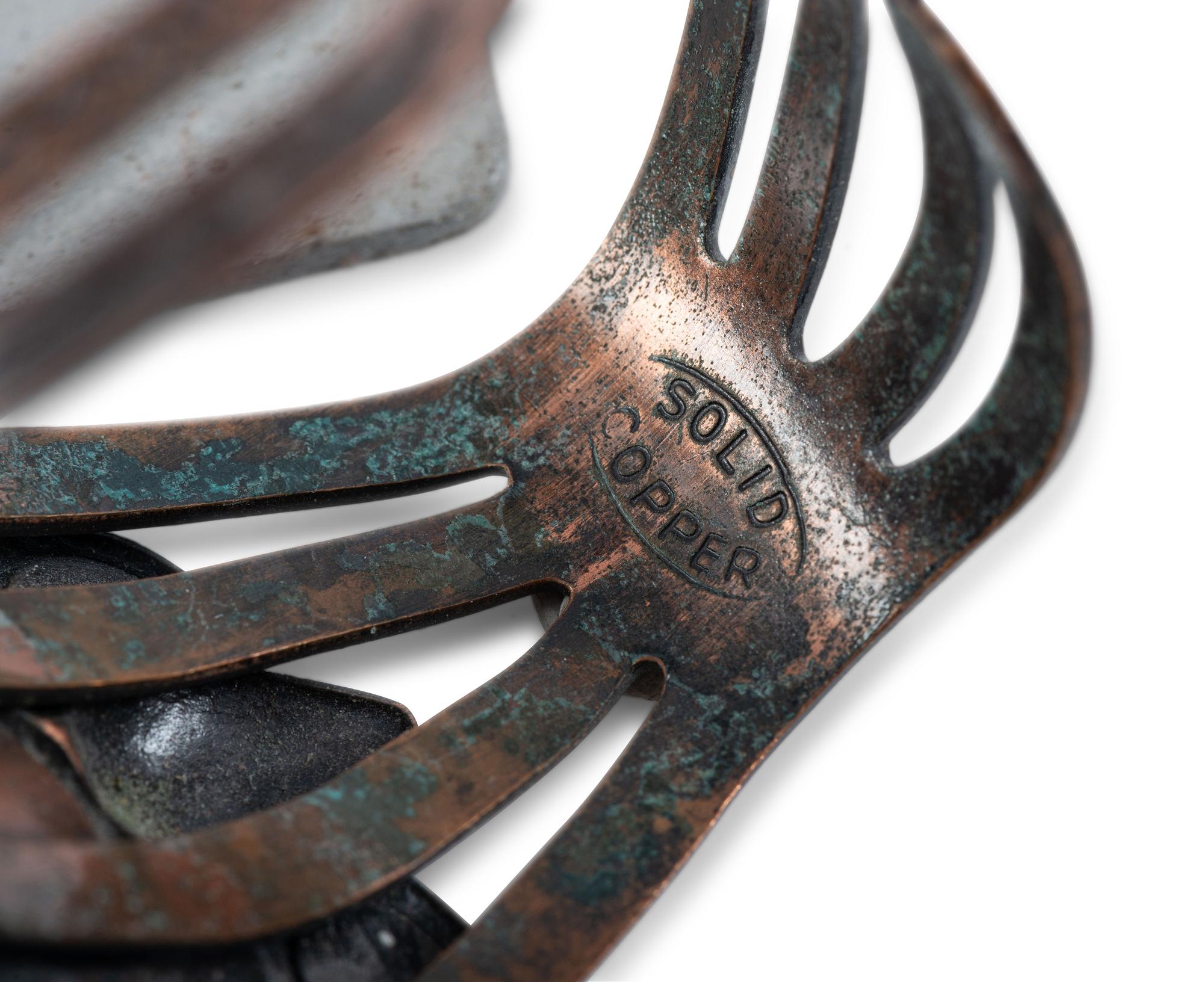 Fred Harvey Era Copper Trade Cuff Bracelets