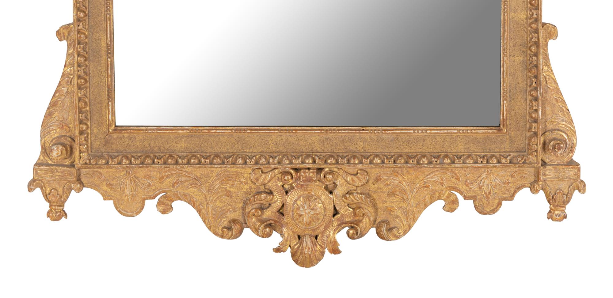 A George II Giltwood Mirror