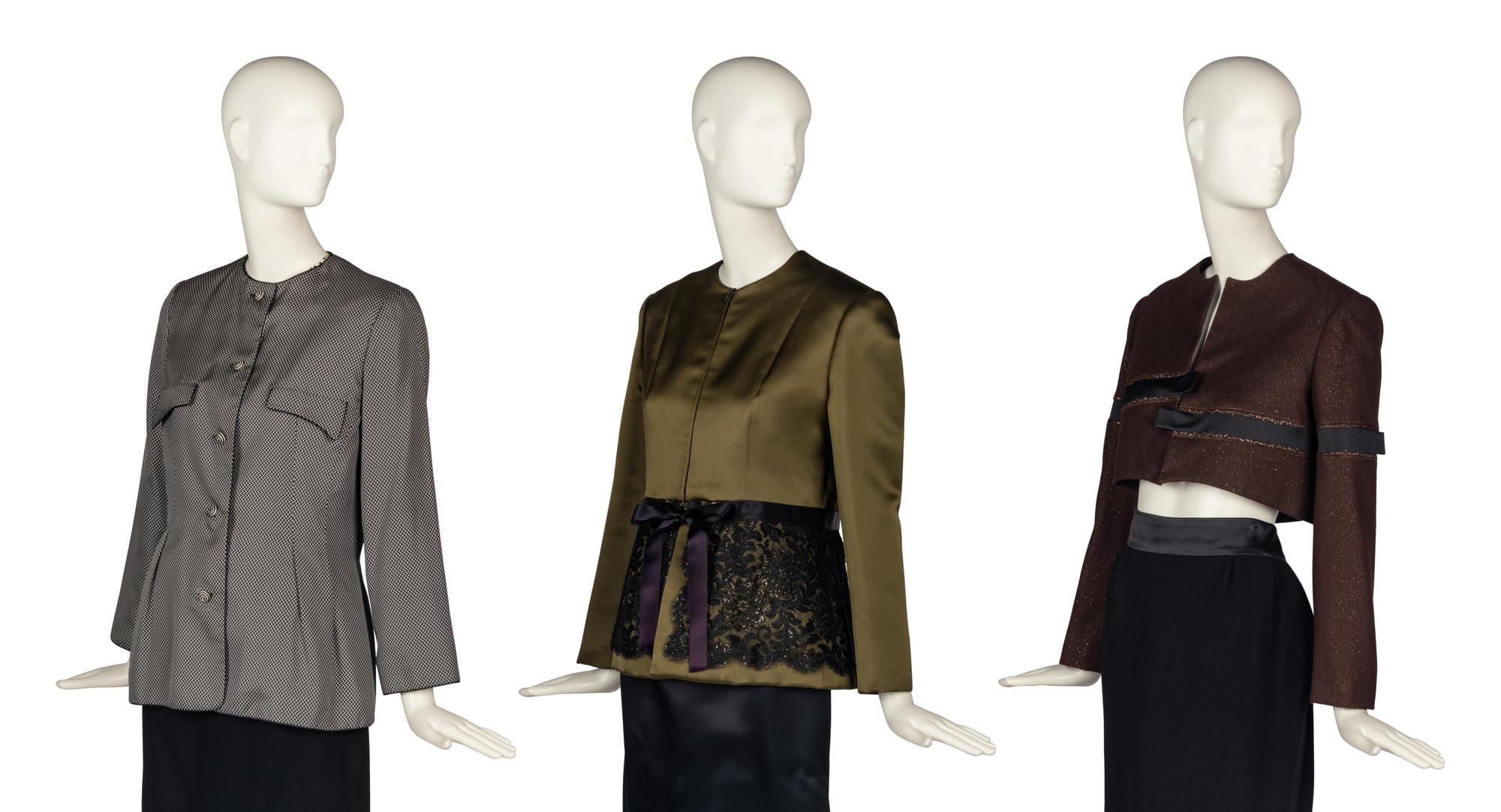 A Collection of Five Separates by Geoffrey Beene and One J. Mendel Skirt