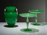 Pair of Compotes and Vase