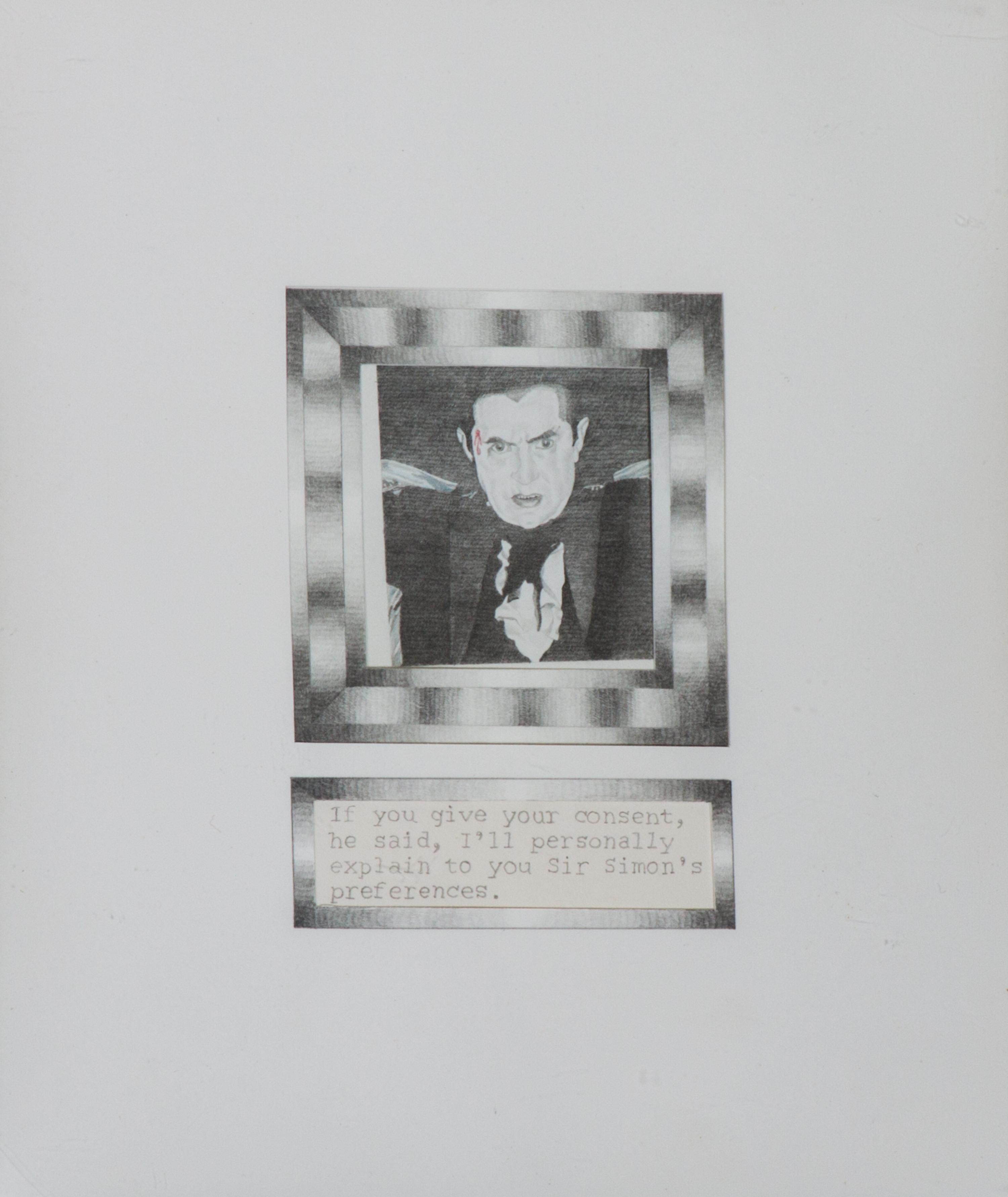 Dotty Attie, (American, b. 1938), Untitled (If You Give Your Consent, He Said...), A Suite of Eight Works