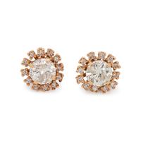 DIAMOND STUD EARRINGS AND JACKETS