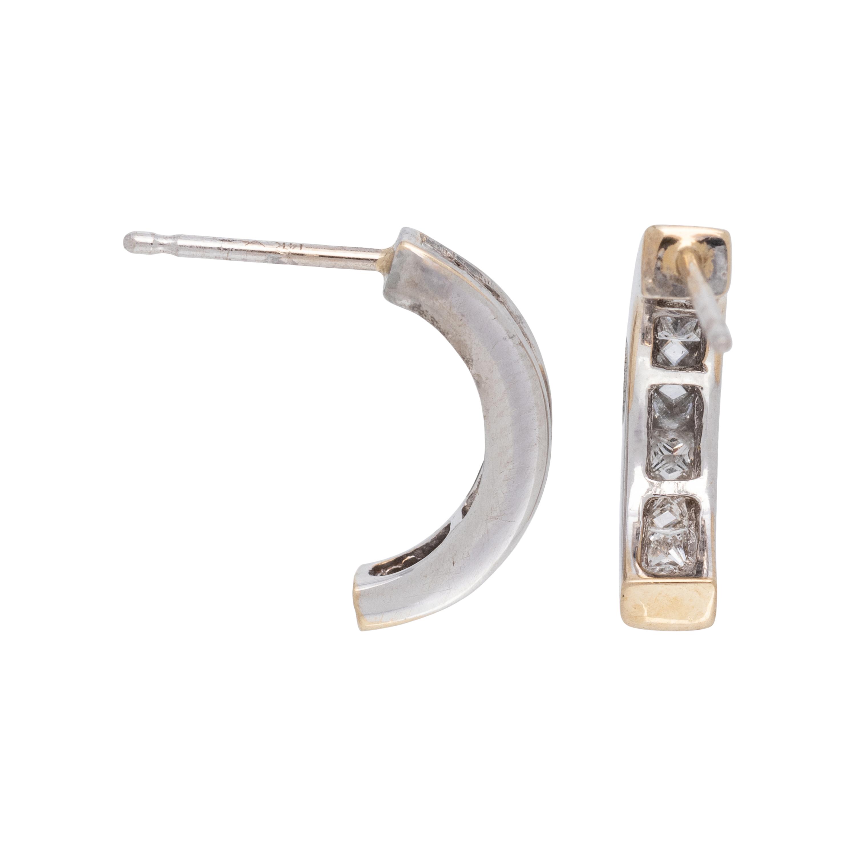 COLLECTION OF GOLD EARRINGS