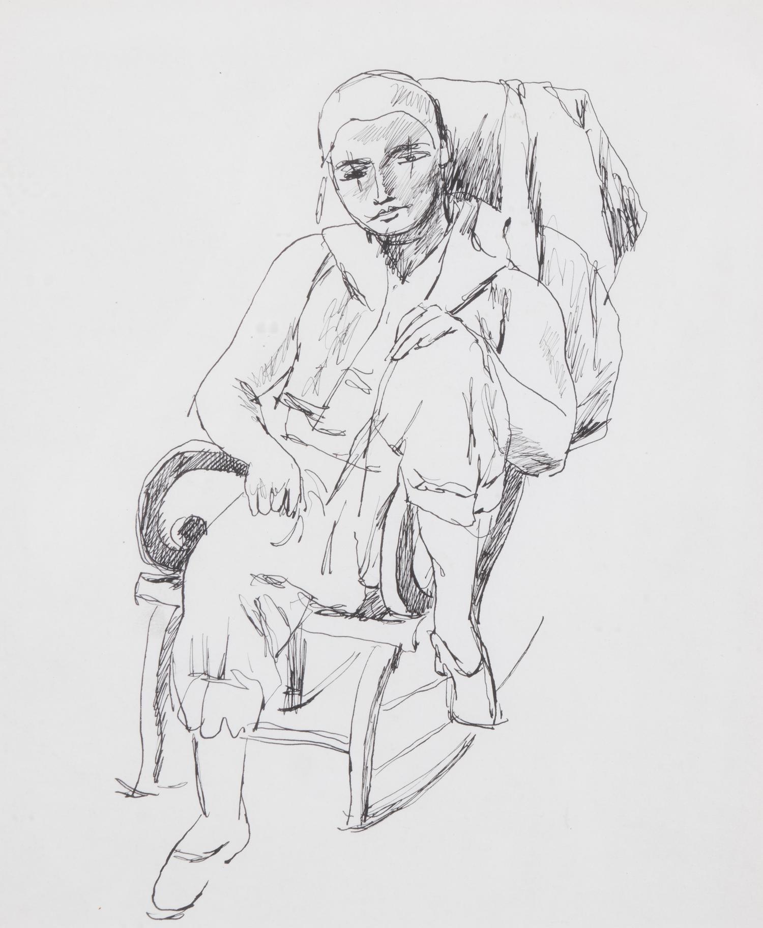 Seated Clown