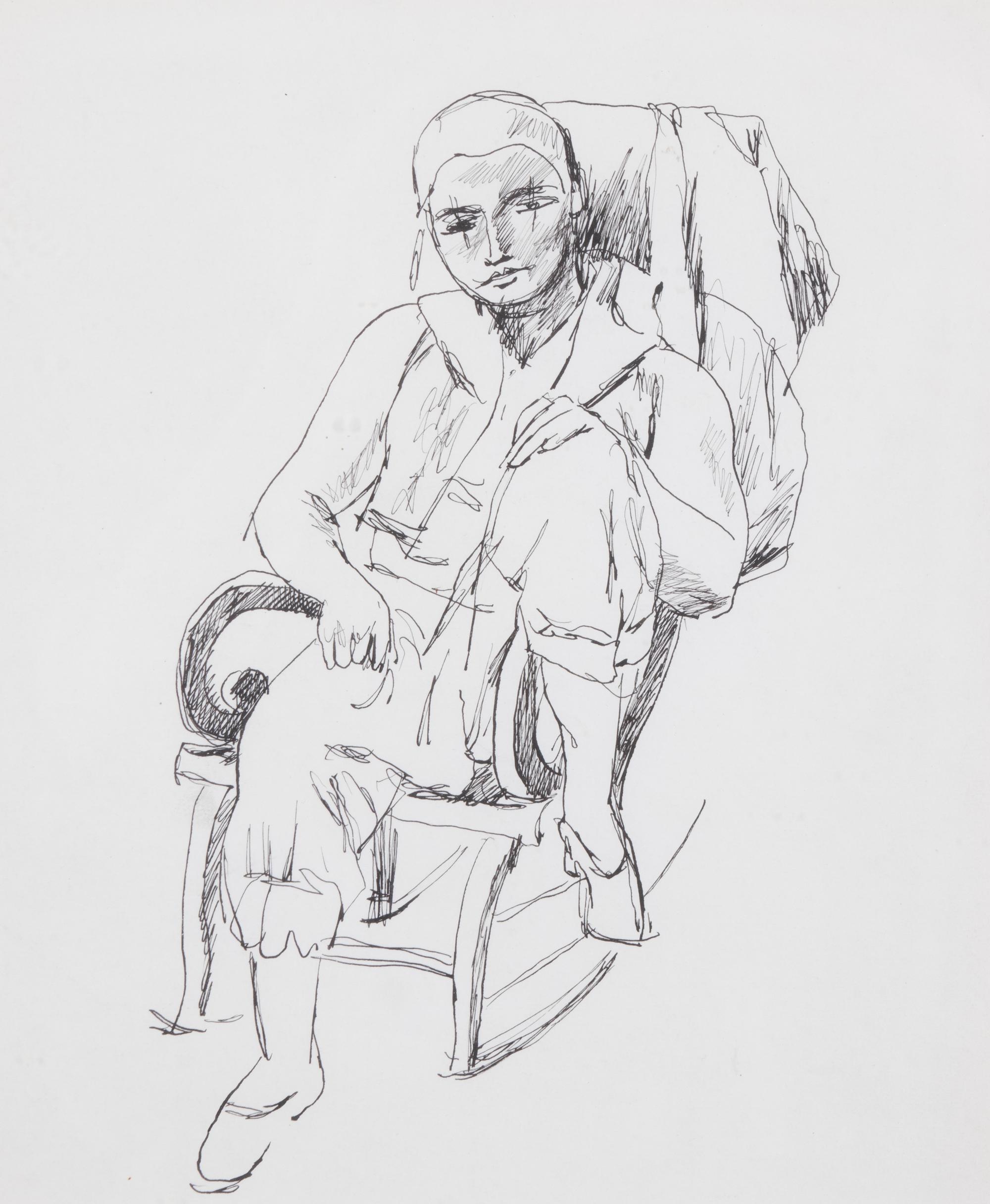 Seated Clown